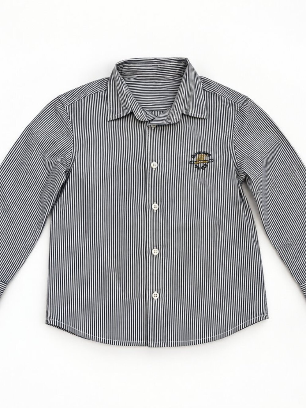 Bonpoint Boys Pinstripe Button-Down Shirt